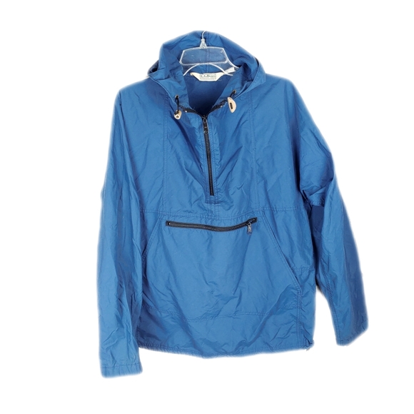 L.L. Bean Other - Vintage 90's L.L.Bean Anorak Mens M Blue Light Weather Jacket